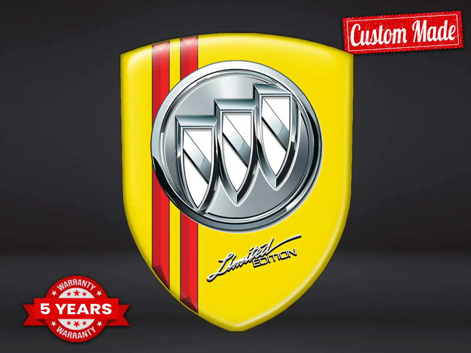 Buick Emblèmes Auto Personnalisés Pro Édition Moderne